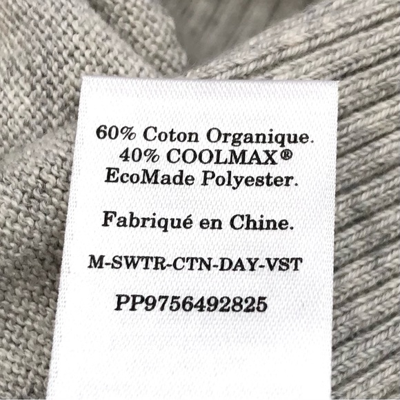 Everlane Men's Light Gray The No-Sweat Sweater Vest Size M - Picture 6 of 7